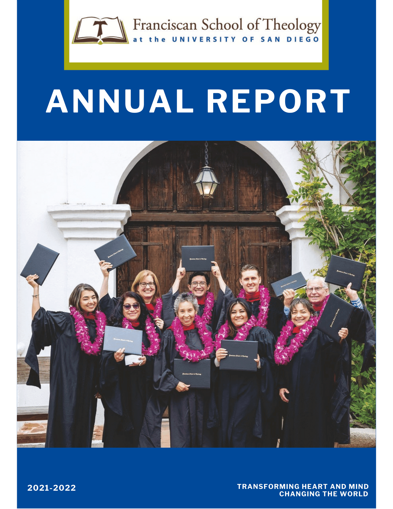 Annual Report cover 21-22