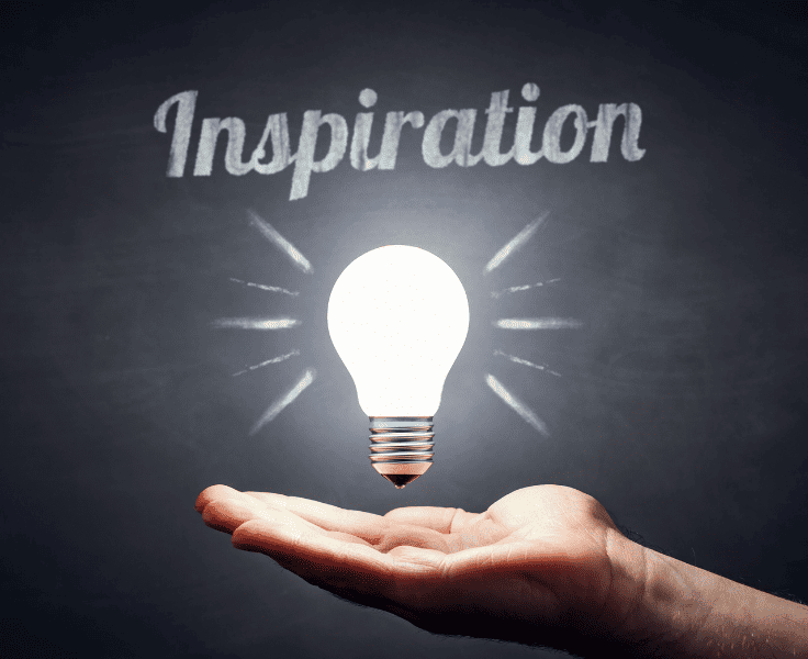 Light Bulb with the world Inspiration on top. Read Inspiring stories about our FST Alumni.
